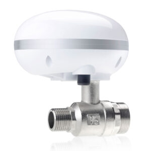Смарт спирателен кран No brand PST-QT-03, Таймер, 1/2, Wi-Fi, Tuya Smart, Бял - 91008