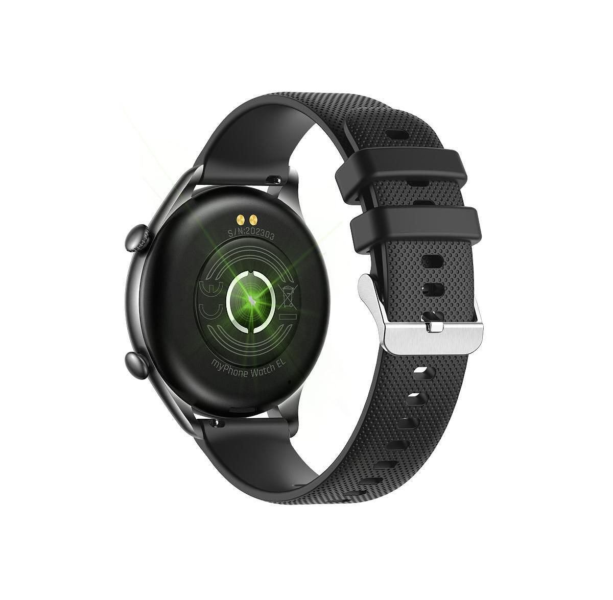 Смарт часовник myPhone Watch EL черен 2 Смарт часовник myPhone Watch EL черен - Image 2