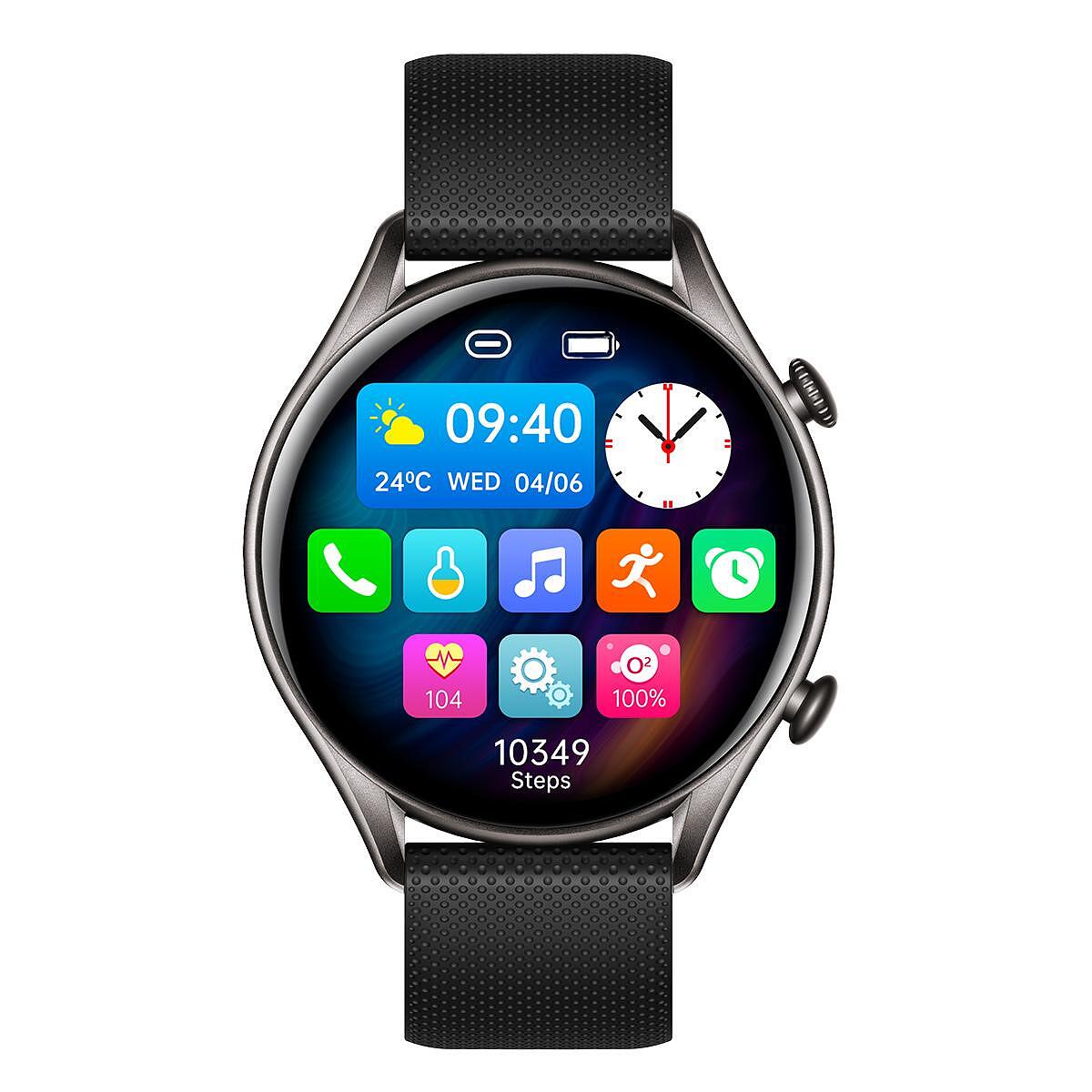 Смарт часовник myPhone Watch EL черен 1 Смарт часовник myPhone Watch EL черен