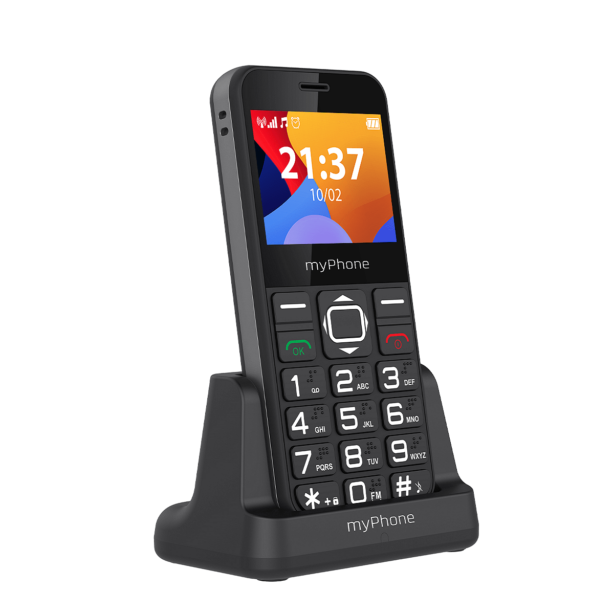 Телефон за възрастни myPhone Halo 3, Черен BG Меню 1 Телефон за възрастни myPhone Halo 3, Черен BG Меню
